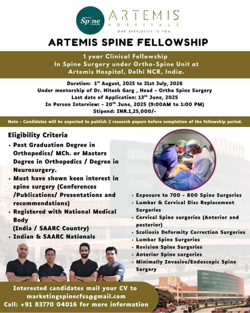 FELLOWSHIP & VACANCY